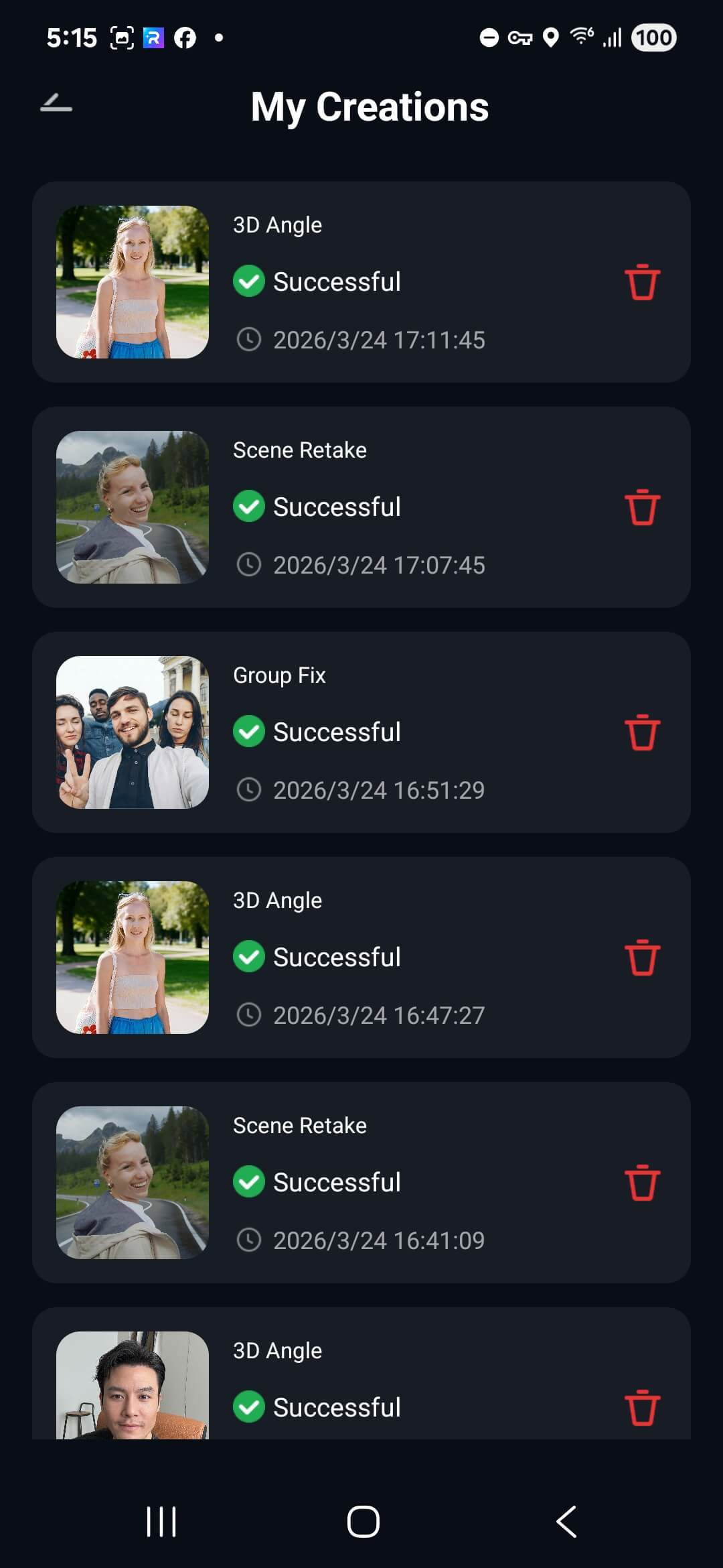 my creations 3d angle android