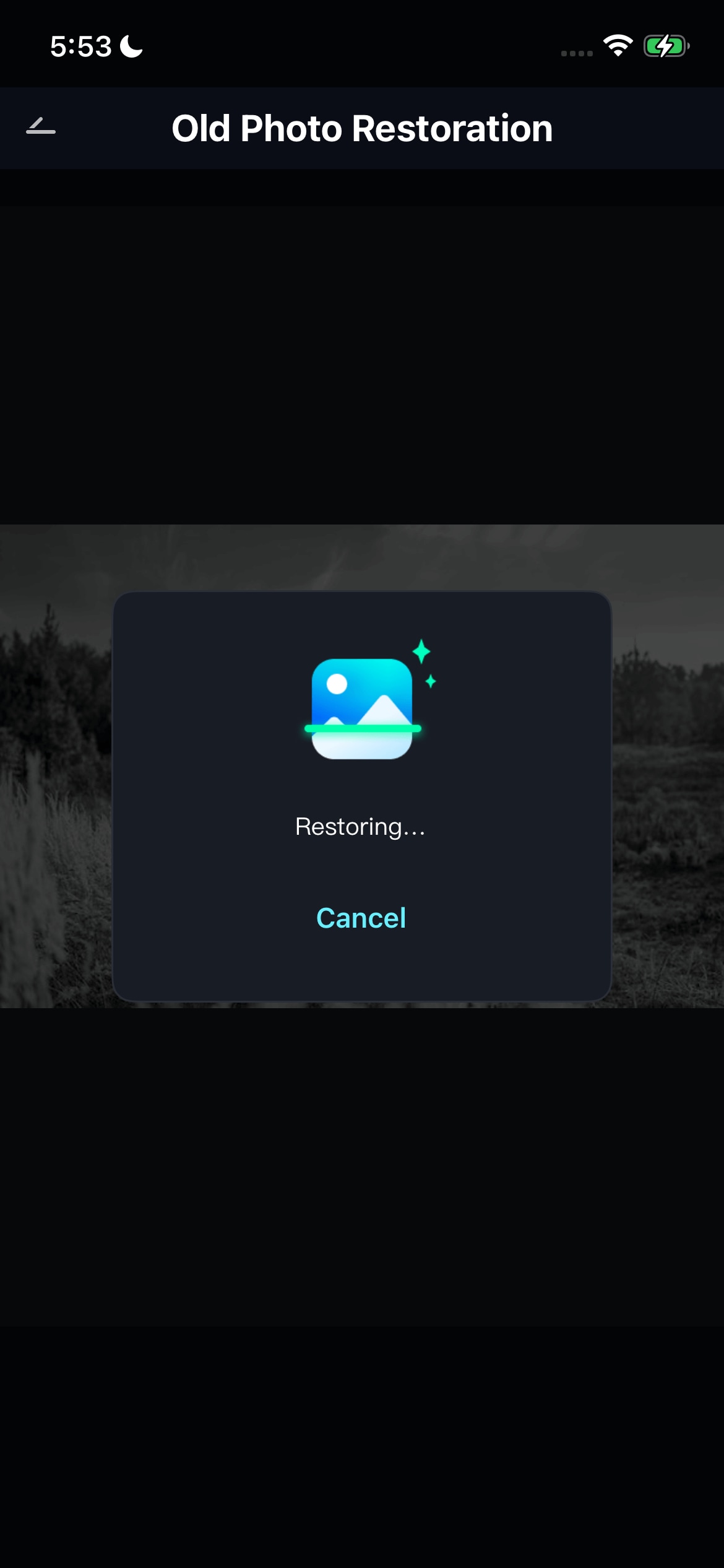 photo restoring ios