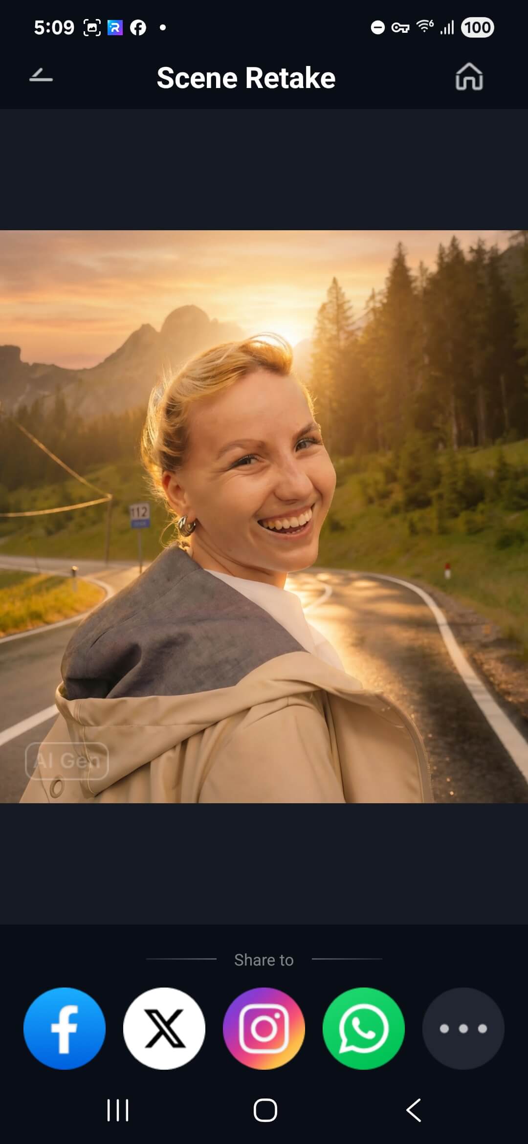 save scene retake android