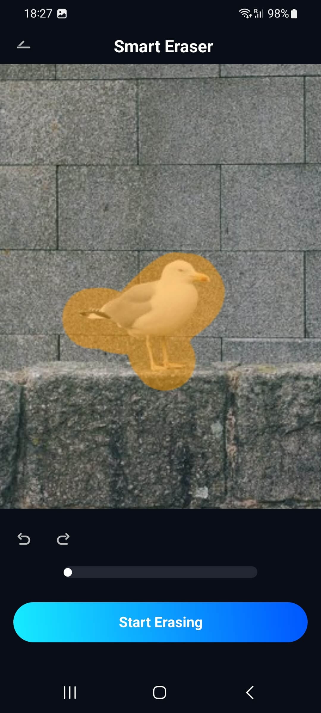 mark object
