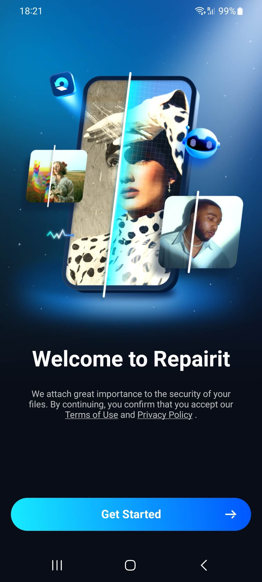 start page