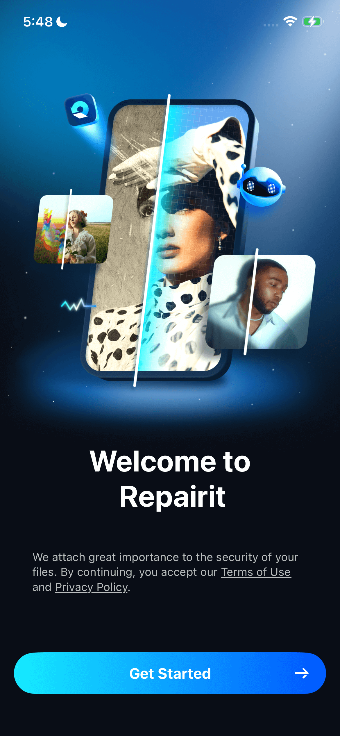start page ios