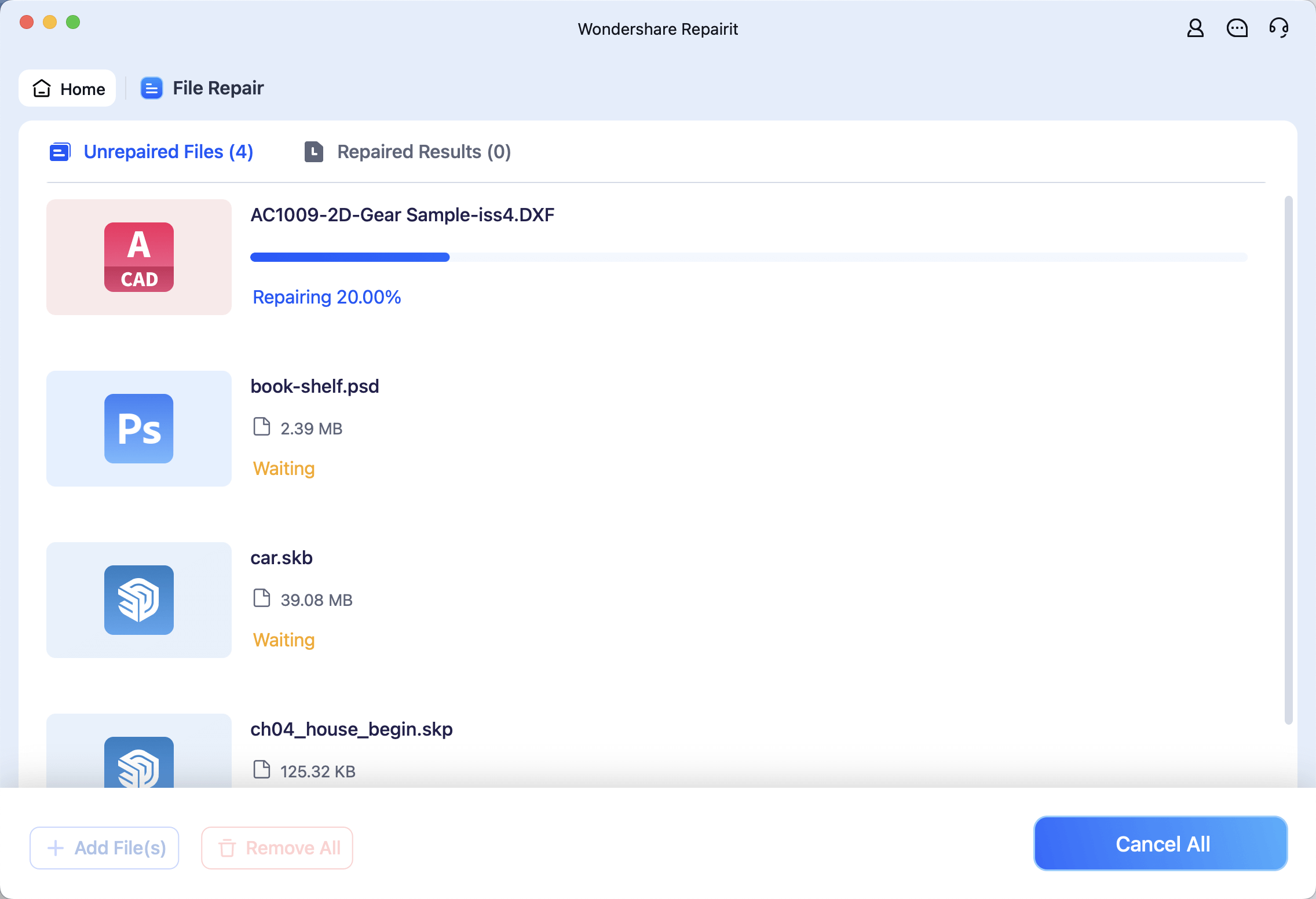 repair engineering file on mac