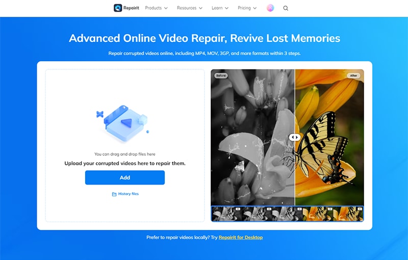 repairit video repair online