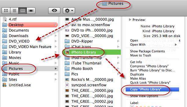 iphoto backups