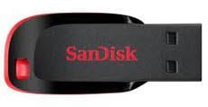recupero SanDisk flash drive usb