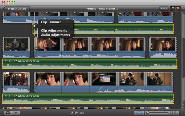 music clips for imovie