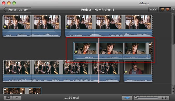 imovie 10.1.4 how to do flip page effect