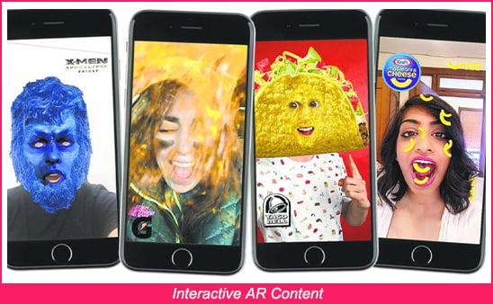 Interactive AR Content