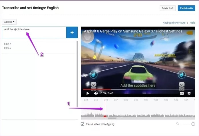 edit on classic studio to add text to youtube videoedit subtitles to add text to youtube video