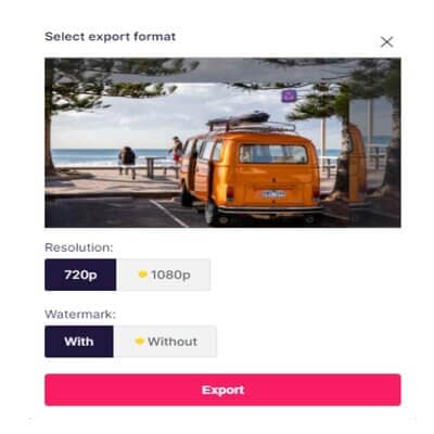Save and export native video ads