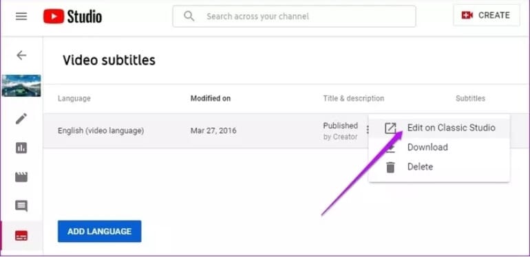 add text to youtube video after uploading step 2