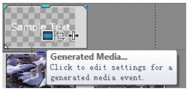 add text to video sony vegas step 3