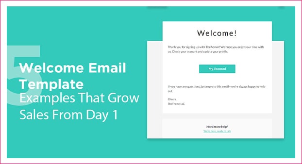 Welcome Email