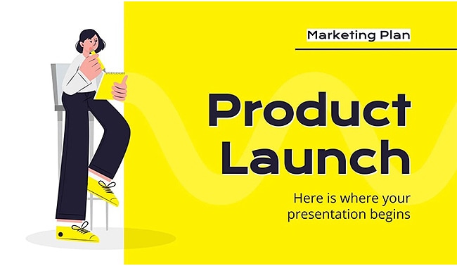 product launch plan presentation template