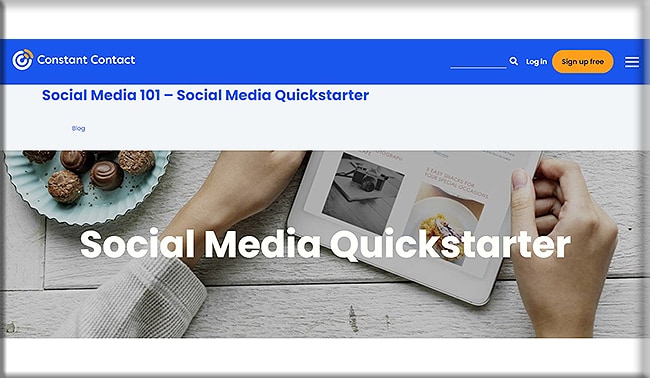 social media quickstarter digital marketing course