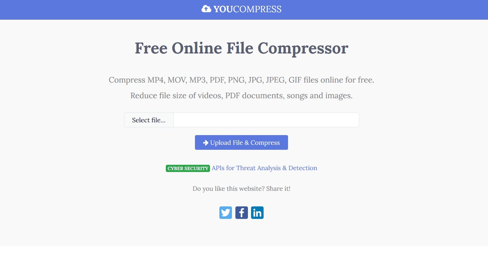 YouCompress Features