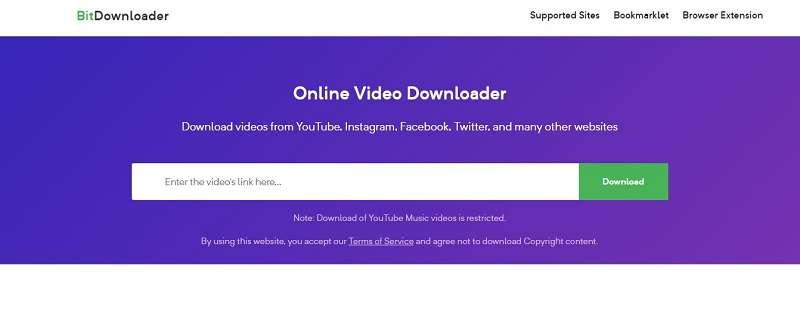 bitdownloader-video-downloader