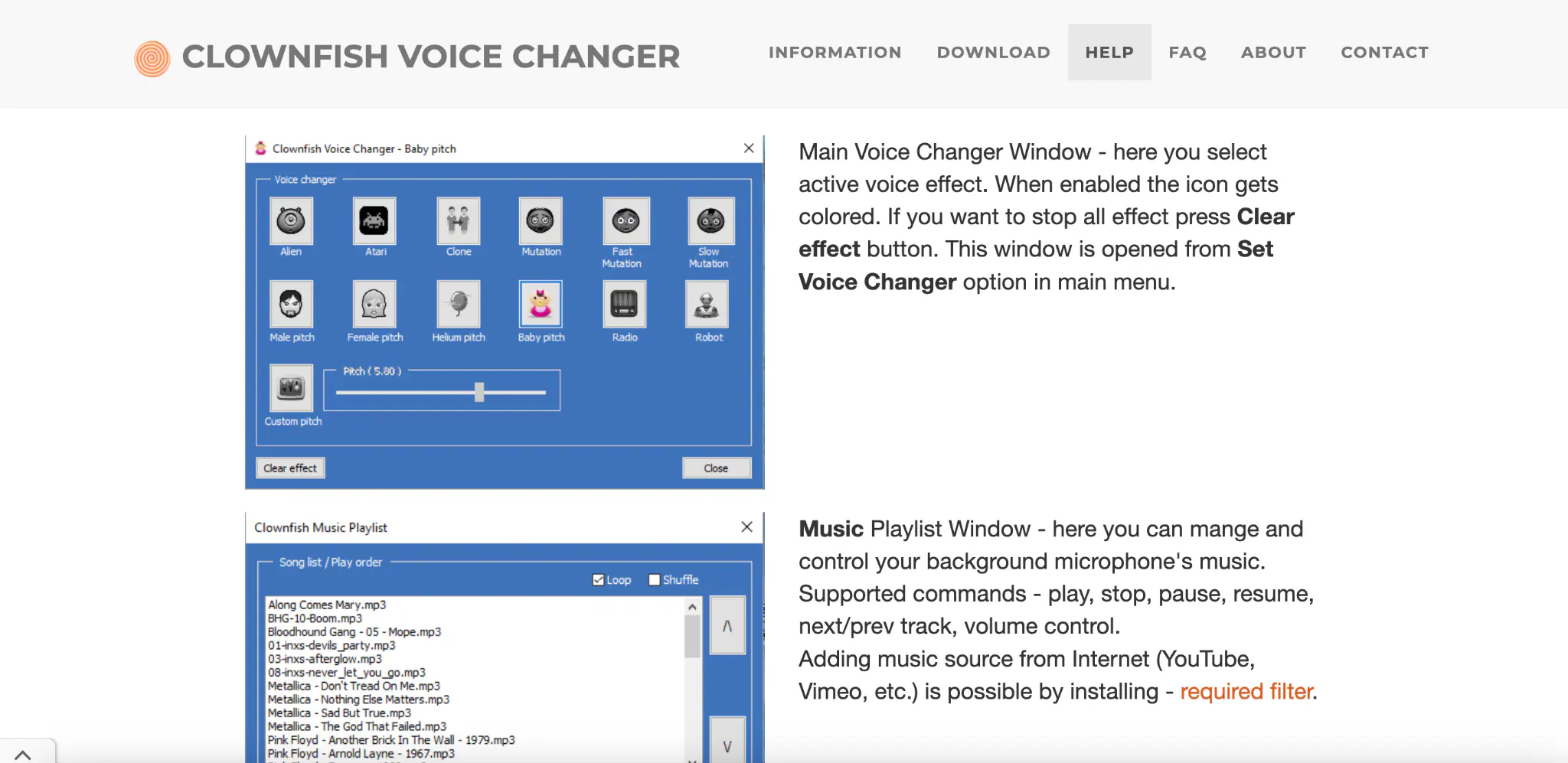 UniConverter voice changer voice selection