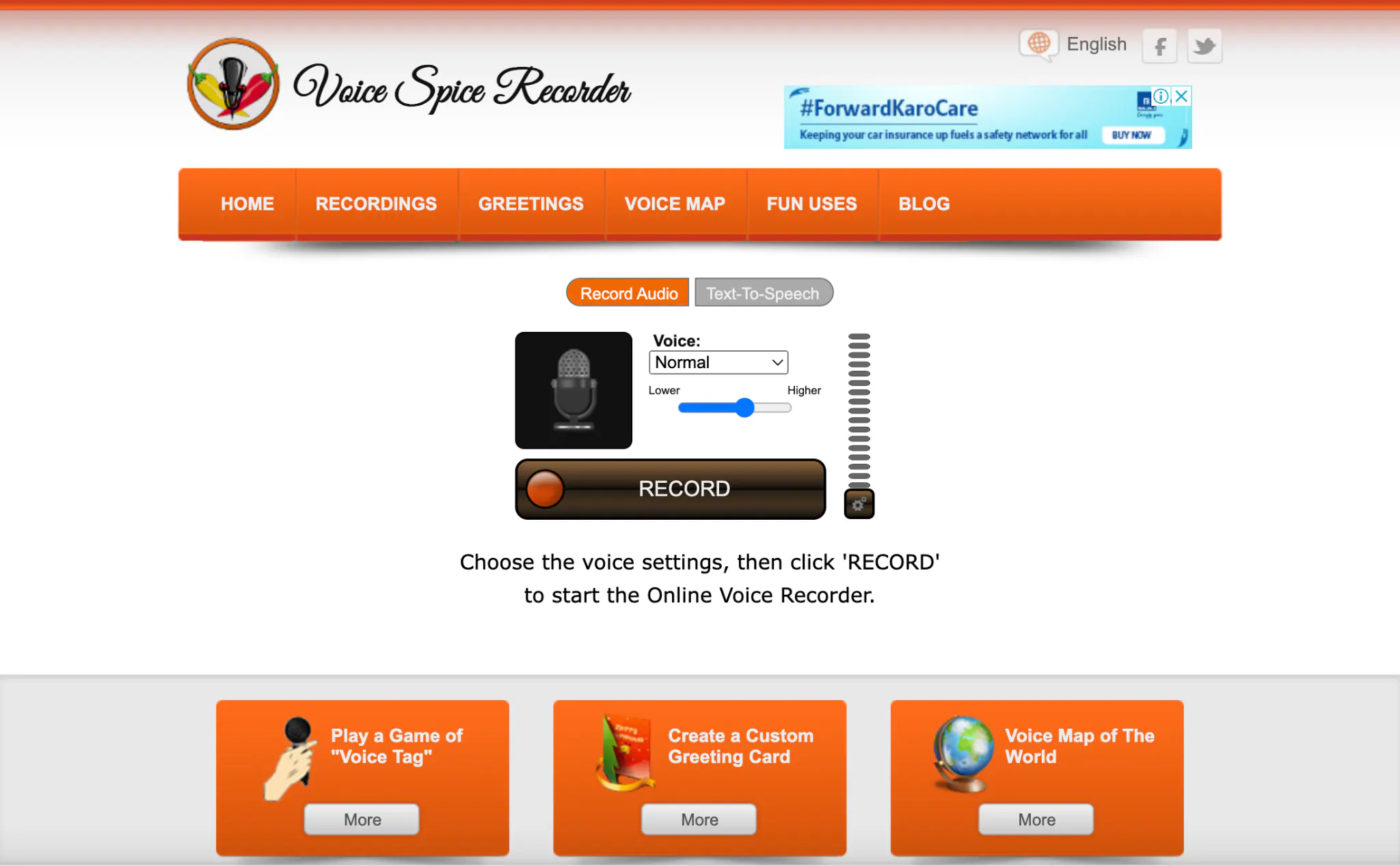 voice spice online voice modulator