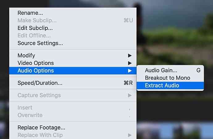 Audio in Premiere Pro extrahieren
