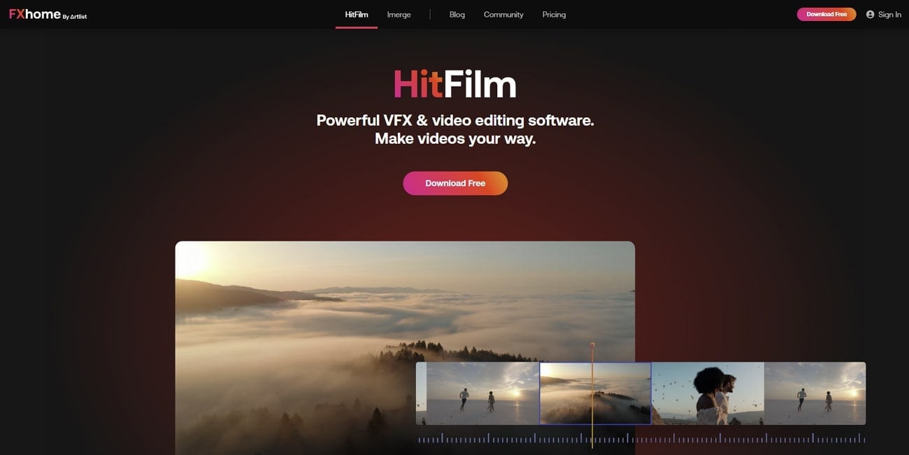 fxhome hitfilm express premiere pro plugin