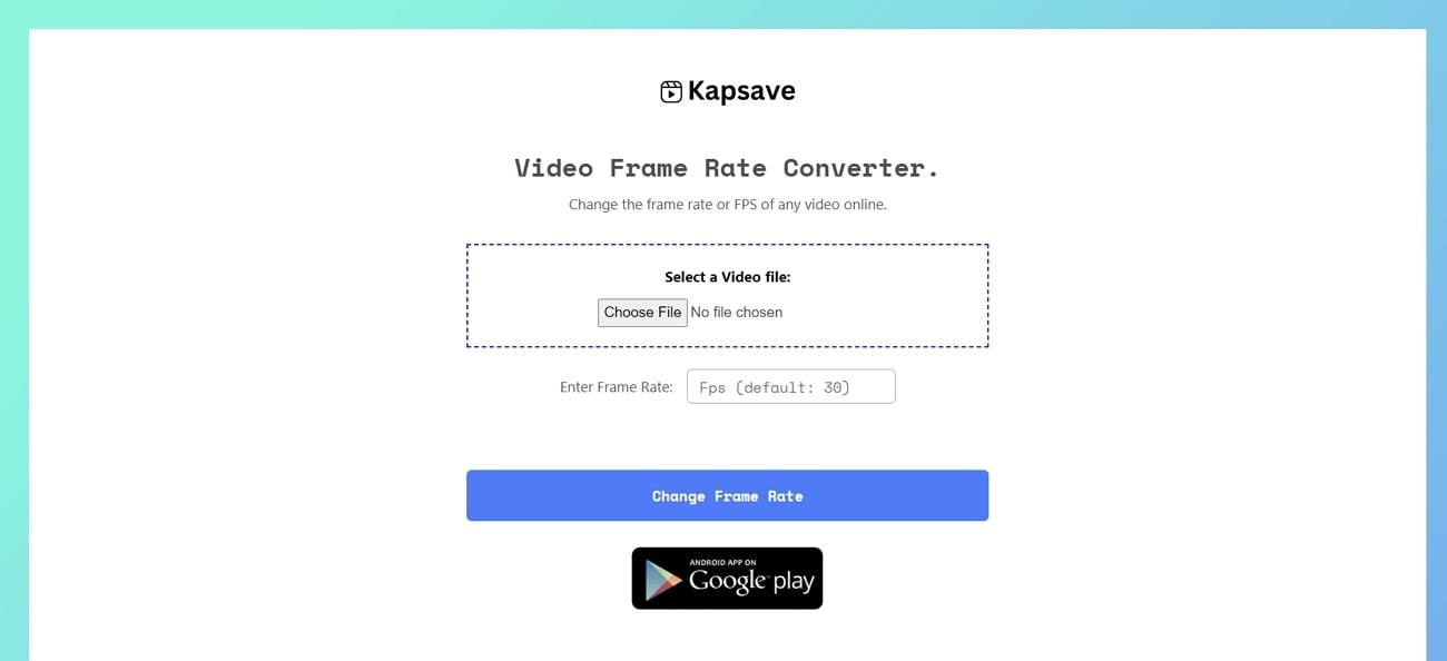  kapsave frame interpolation online