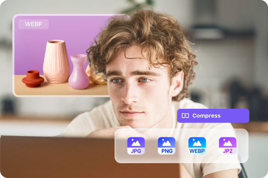 compress image multiple formats