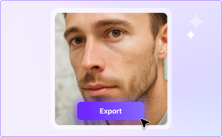 remove blemishes from face and download results