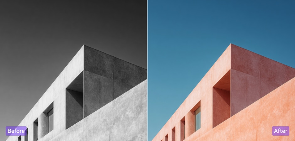 transform black and white shots with ai photo colorizer