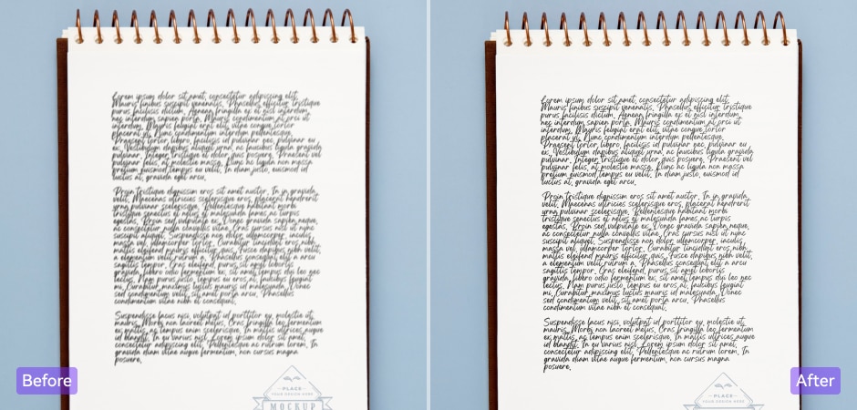 text enhancer in image for study materials