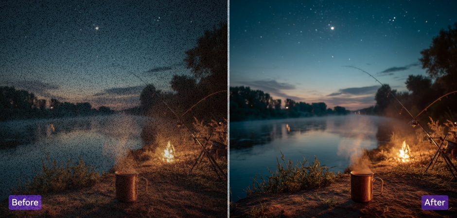 denoise high iso photo