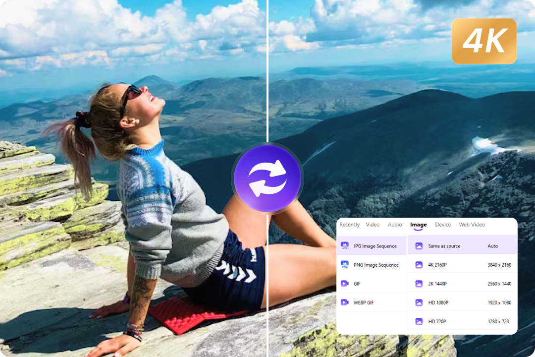 high-quality frame extraction without loss