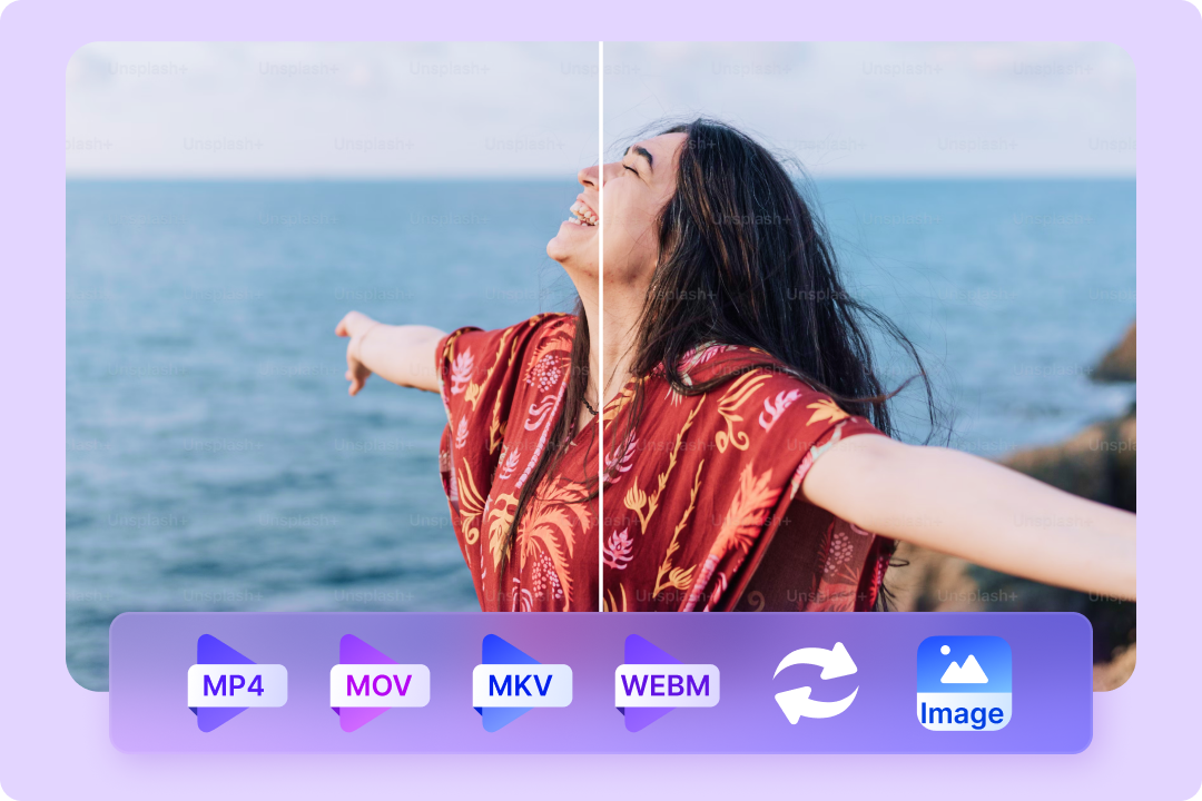 various formats supported video frame extractor