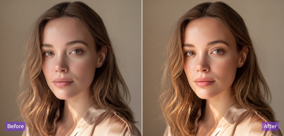 ai portrait enhancer for social profile photos