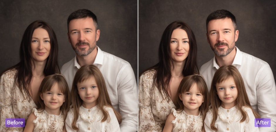 restore family photos