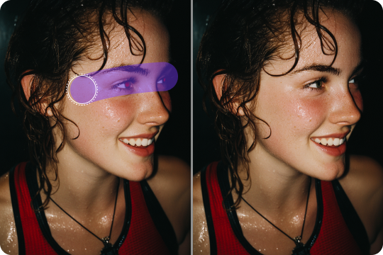 ai red eye removal online