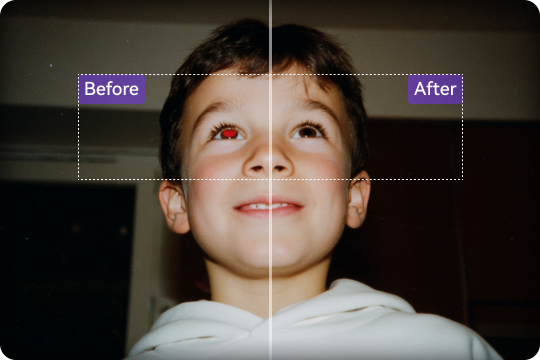 hd red eye correction online
