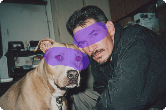 get rid of red eye in all types of photos