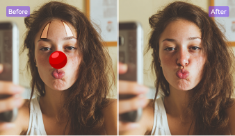 remove emoji from photo