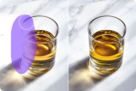 ai photo glare removal