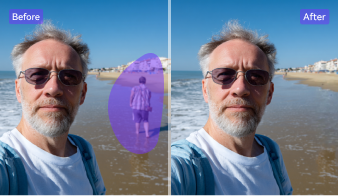 remove people from photo