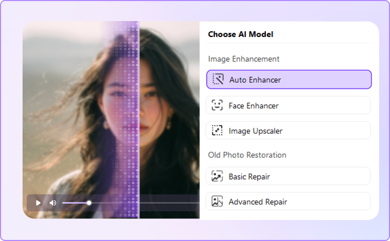choose auto enhancer model