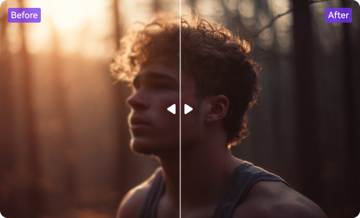 make low light video clearer