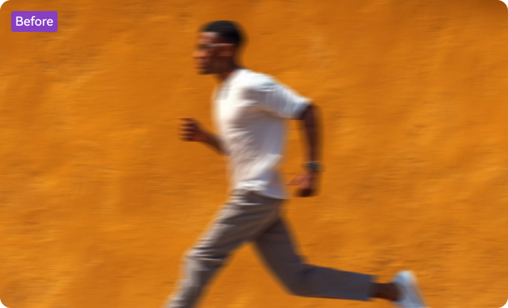 before ai frame interpolation