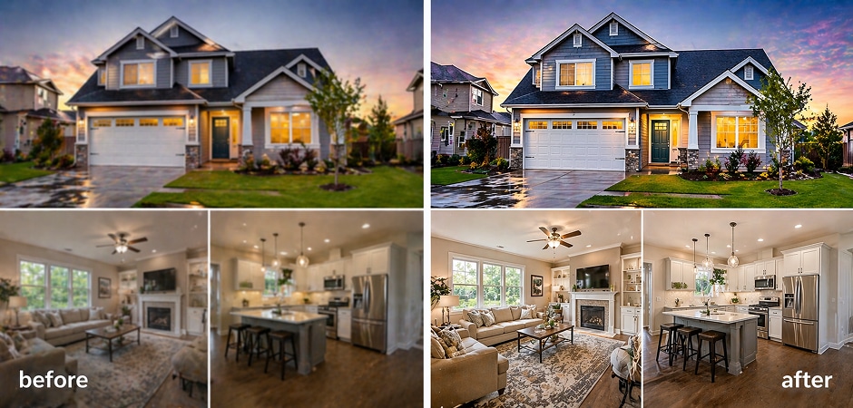 convert real estate images to 4k for listings