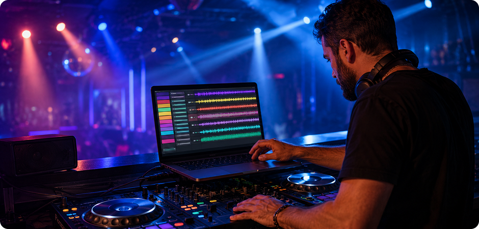 prepare dj acapella tracks for live sets