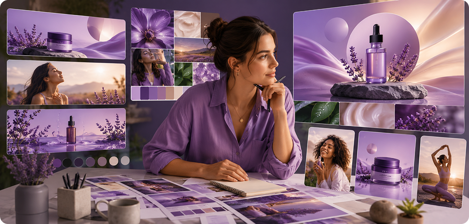 ai marketing visuals for campaigns and landing pages