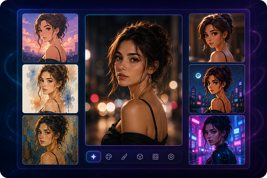realistic ai photo generator for any style
