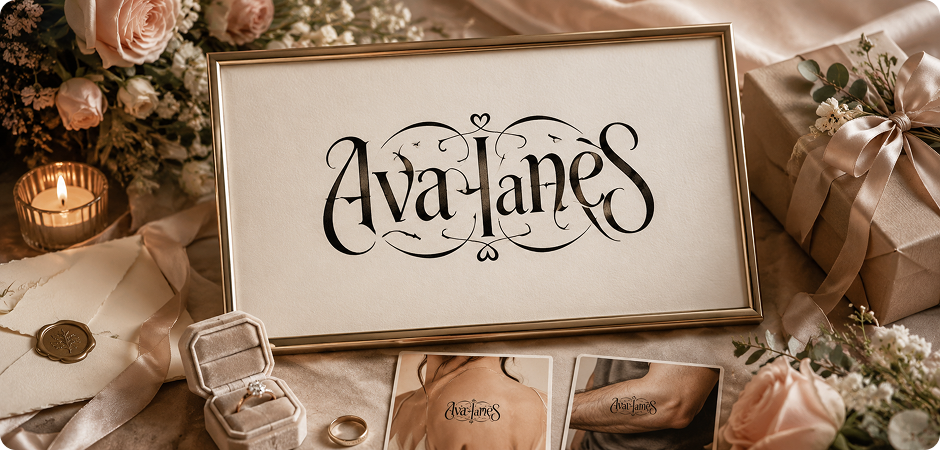 two name ambigram generator free use case